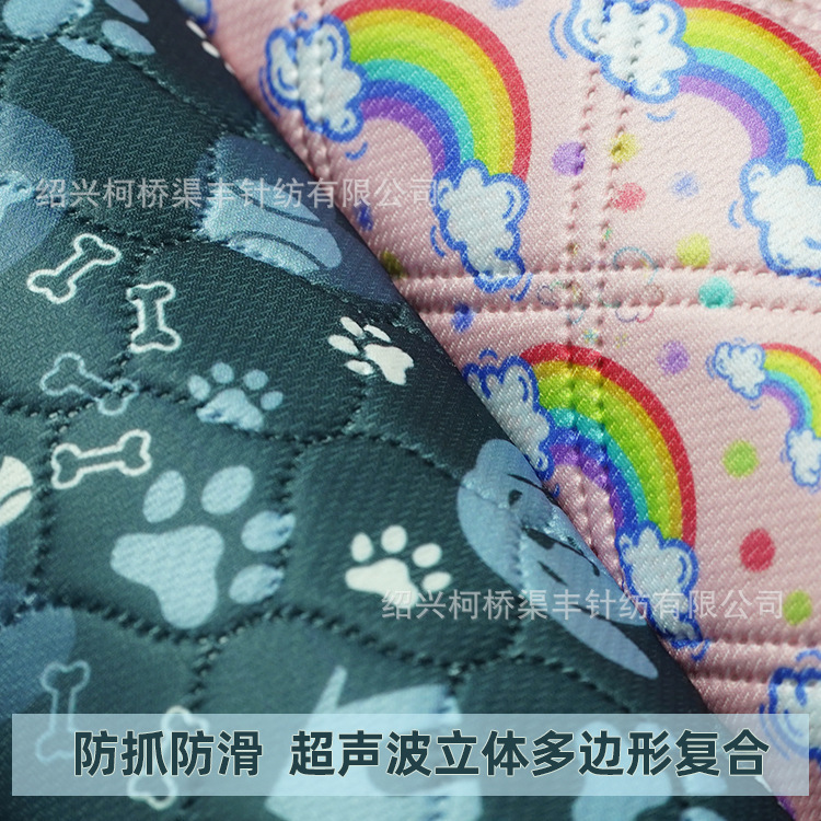 Sơn lên những miếng đệm thú cưng với 3 gói cotton phức hợp siêu âm.