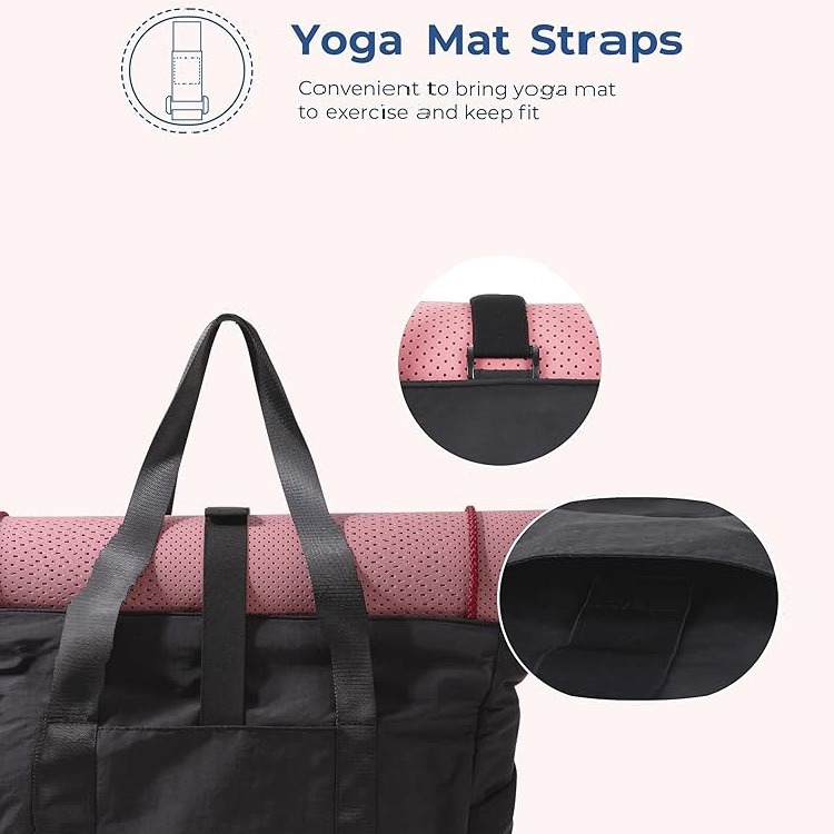 Women's Tot-bag handbags with yoga pads and sports packs with a large Oxford capacity