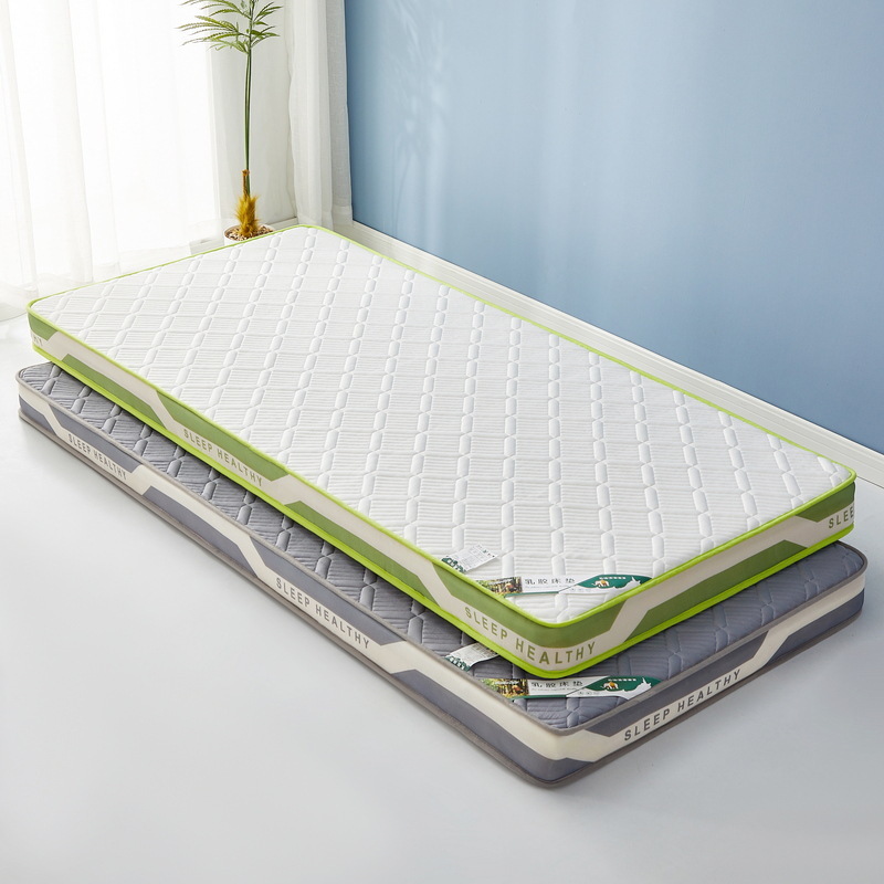 The emulsion composite mattress slowly bounced back to the sponge mattress 1.8 m 1.5 m of single-person mattresses in the student dormitory.