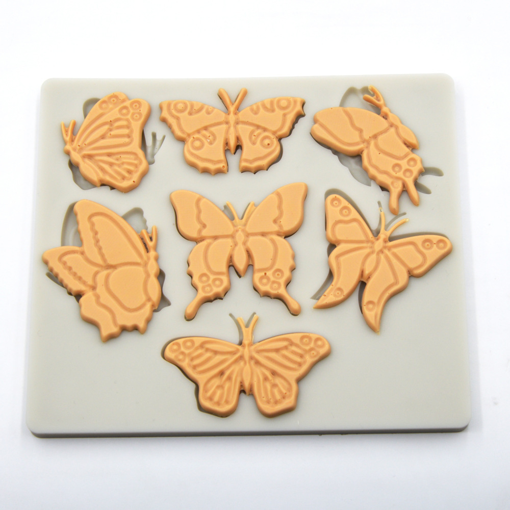 New Butterfly Silicon Treasure Cake Model, Cake Diy Baking Tool, West Point Bread Cake Cracker.