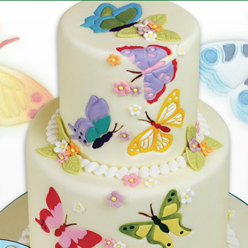 New Butterfly Silicon Treasure Cake Model, Cake Diy Baking Tool, West Point Bread Cake Cracker.