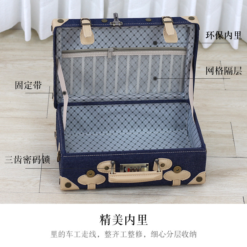 Wholesale of a small suitcase with a small suitcase with a small case of makeup.