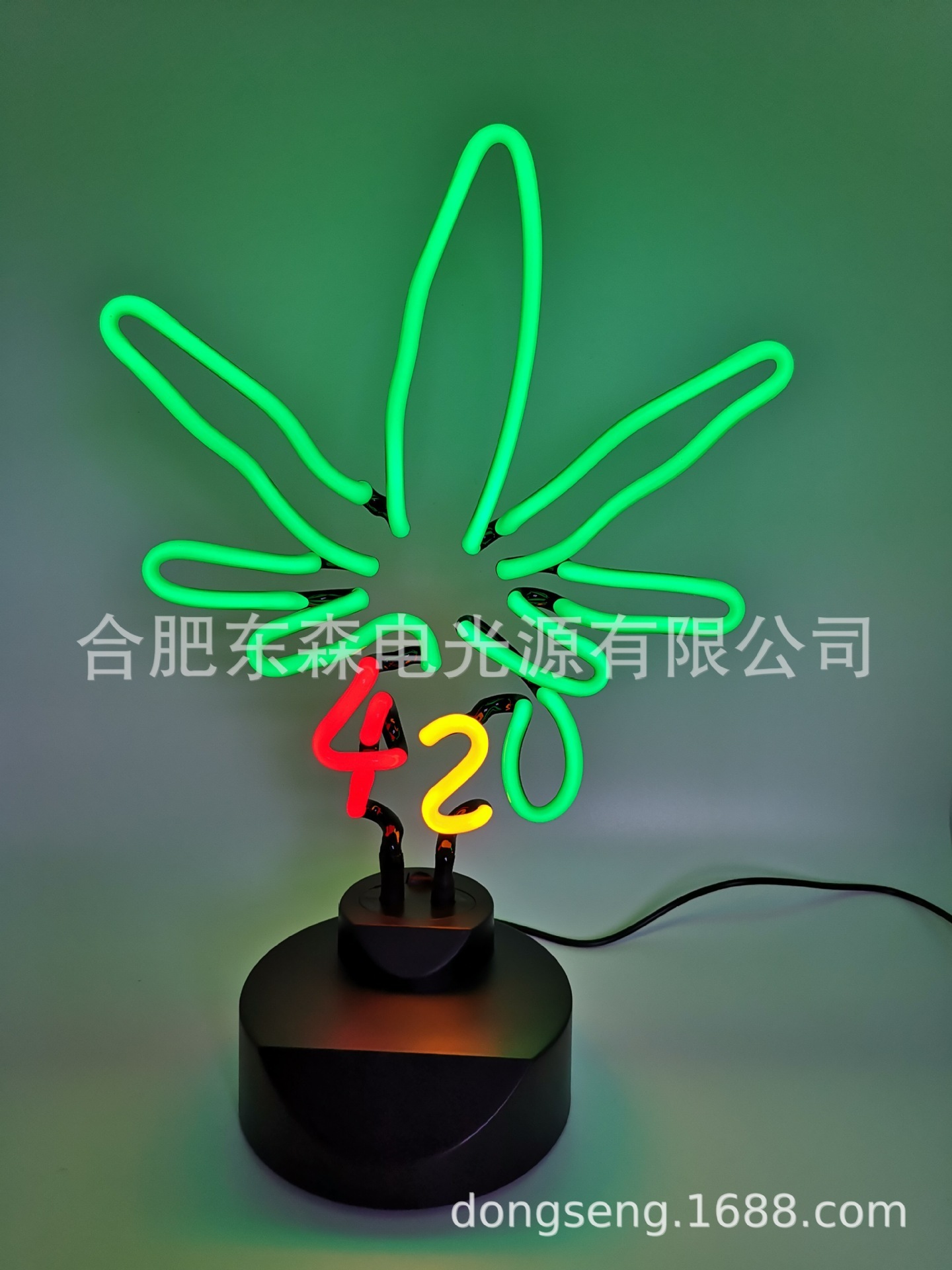 供应叶子420霓虹灯，叶子420 Neon light，