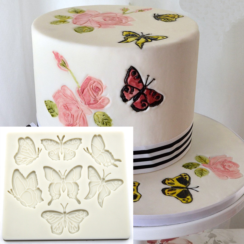 New Butterfly Silicon Treasure Cake Model, Cake Diy Baking Tool, West Point Bread Cake Cracker.