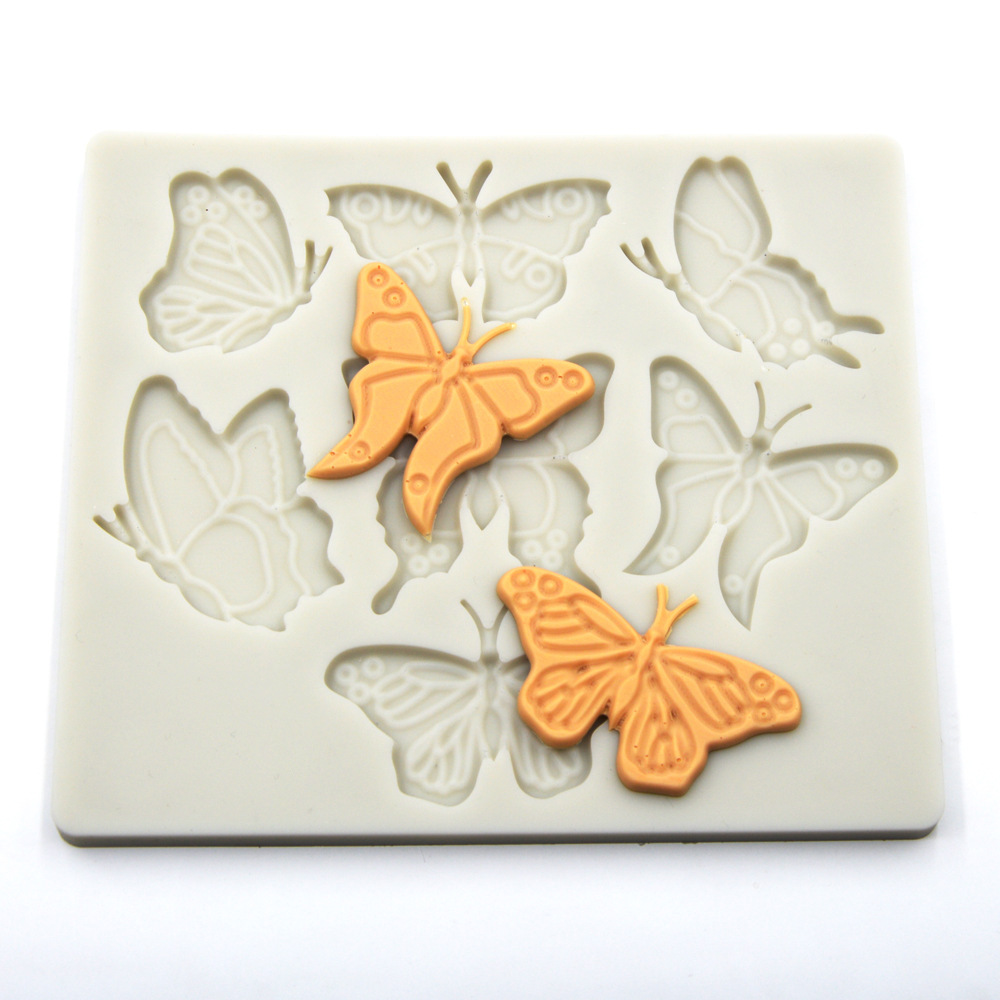 New Butterfly Silicon Treasure Cake Model, Cake Diy Baking Tool, West Point Bread Cake Cracker.