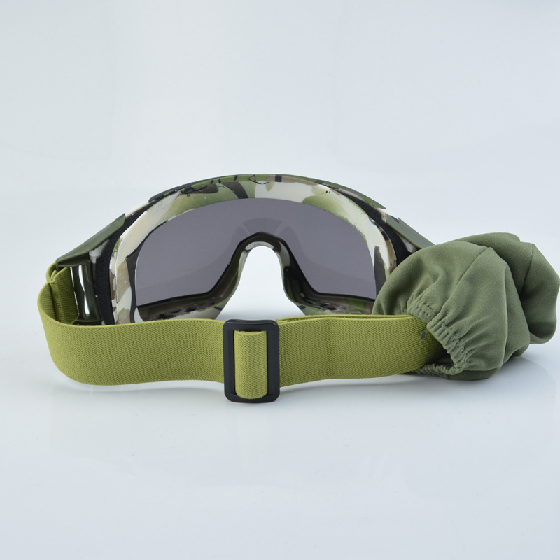 Colour-colored tactical goggles to change lenses against impact cross-border CS eye protection.