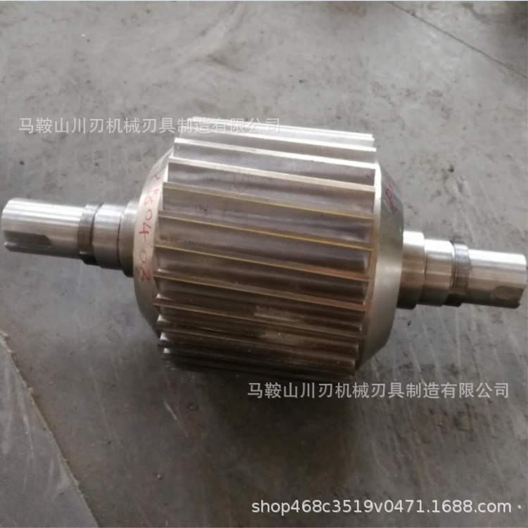 Direct sale, arm 500, stainless steel-coated particle-cutting machine roller.