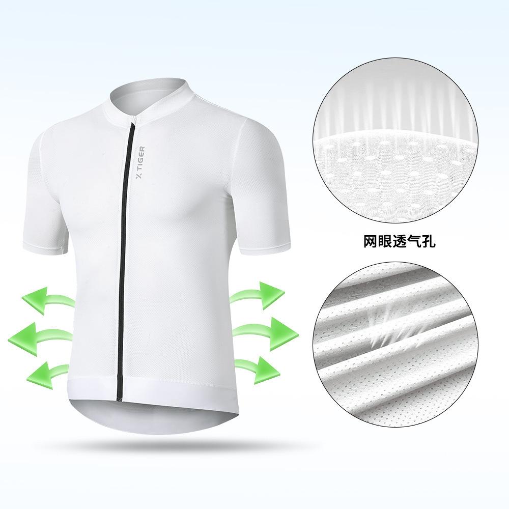 X-TIGER cross-border summer cycling short-sleeve cuffs with backpacks and an innovative cycle suit