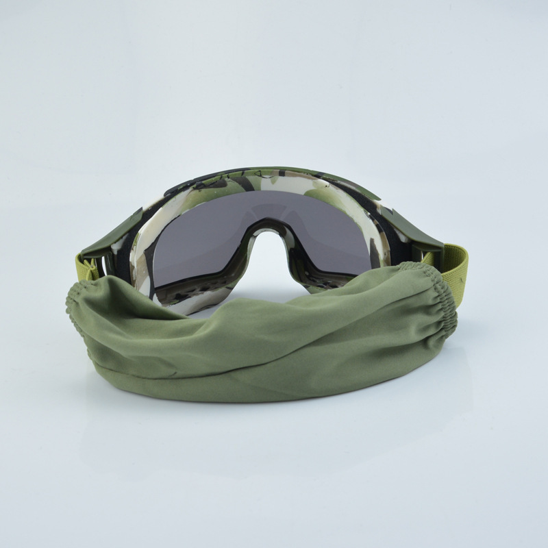 Colour-colored tactical goggles to change lenses against impact cross-border CS eye protection.