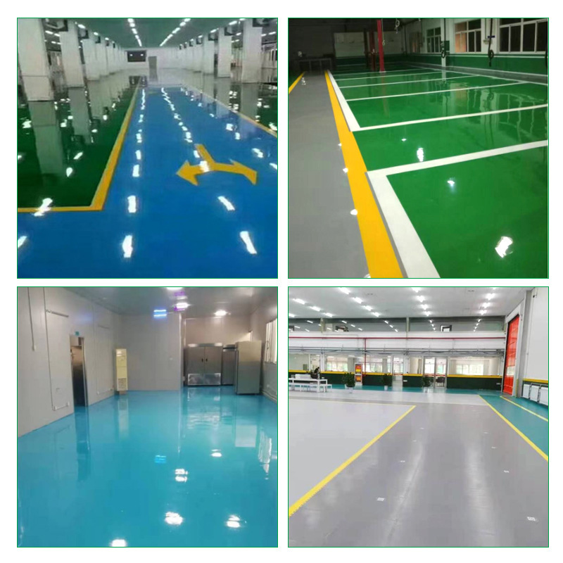 Vẽ sàn nhà trong nhà xe của khách sạn trung tâm mua sắm cho trường học sơn dầu khí màu đỏ.