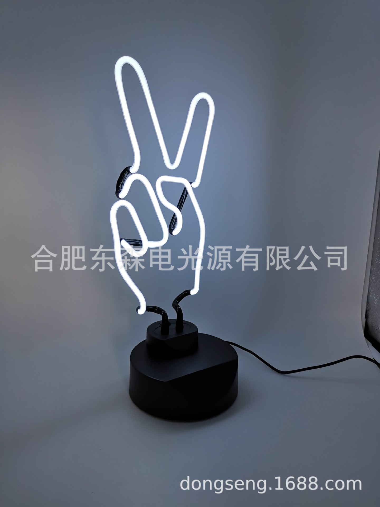 Supply Victory sign Neon Light