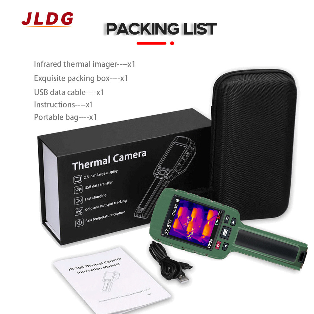 Thermal imagers are provided directly by JD-108 HIDI industrial hand-held heat screens