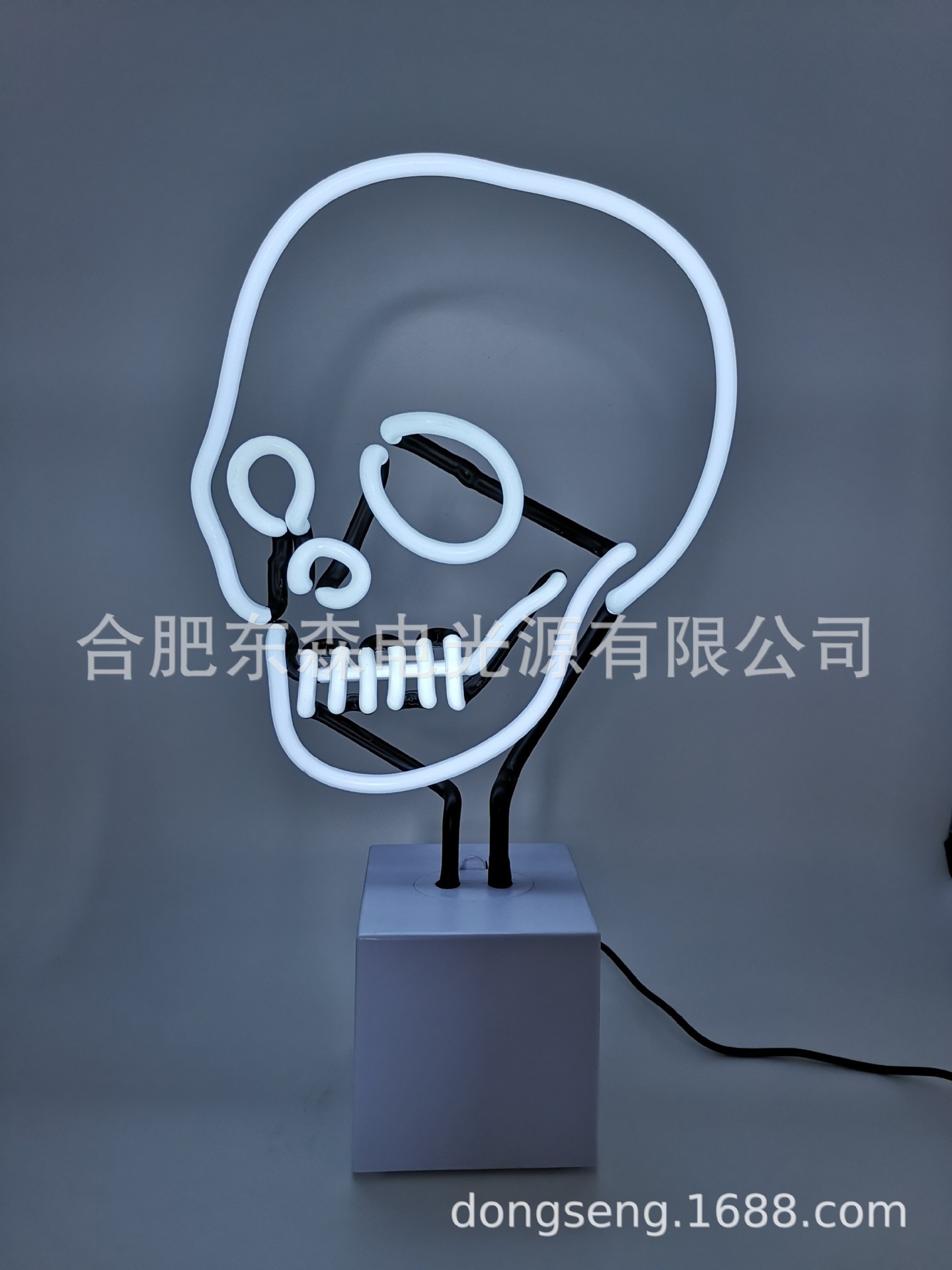 供应骷髅头霓虹灯，,Skull neon light