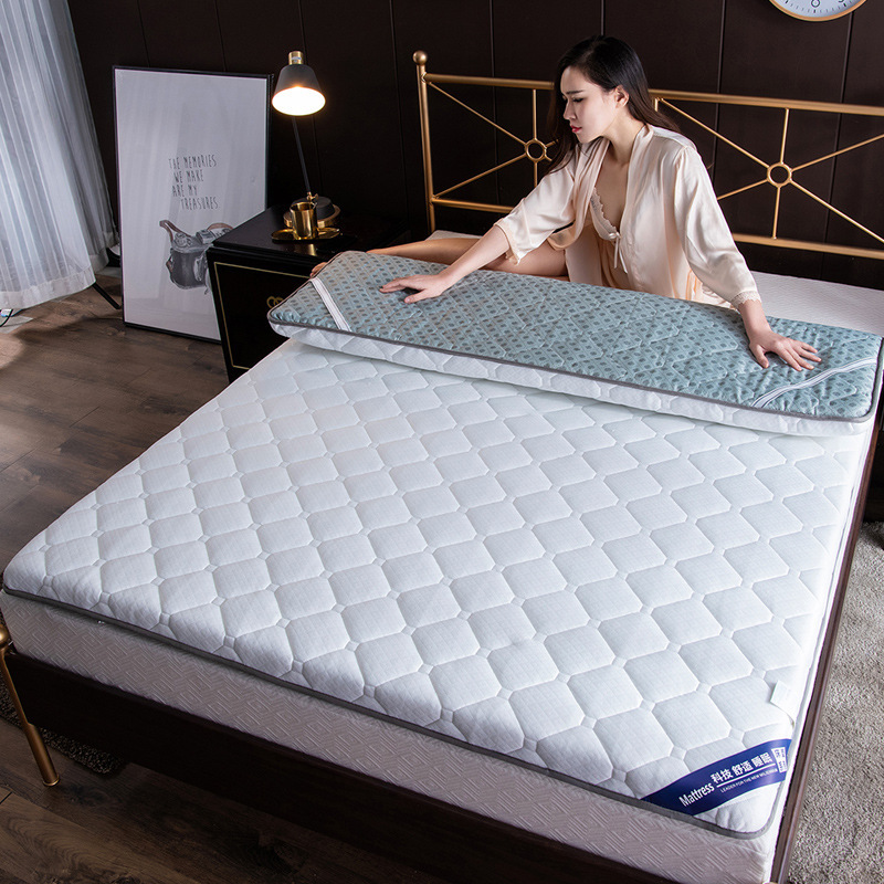 The new one with a thick crochet-proof mattress sheet.