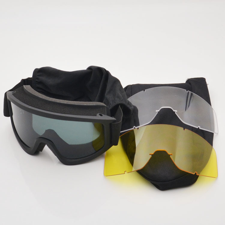 Anrol wind mirror protection against wind sand and impact tactical eyeglass protection against UV frames