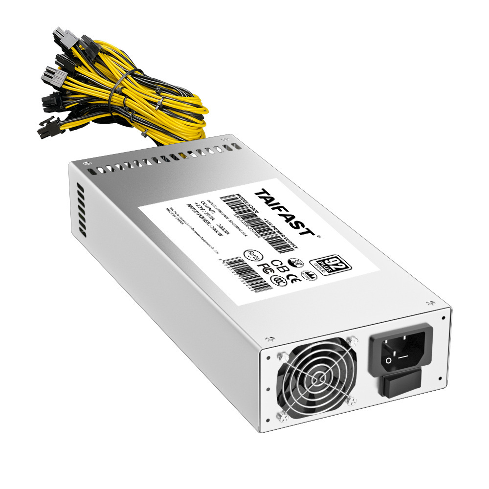 Plant direct to industrial fan storm 1800 W/2000W power support for 8 card interfaces 6+2