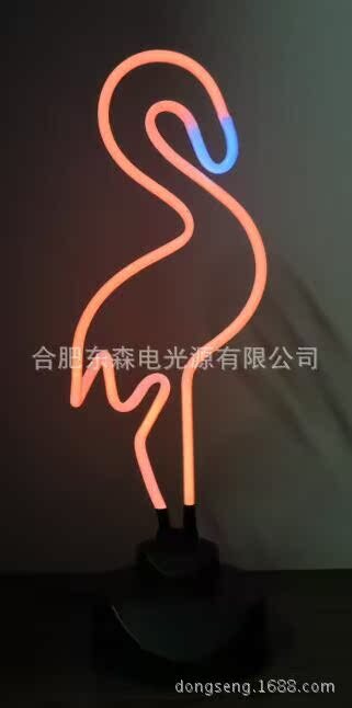 Supply flamingo neon light, American flamingo neon light