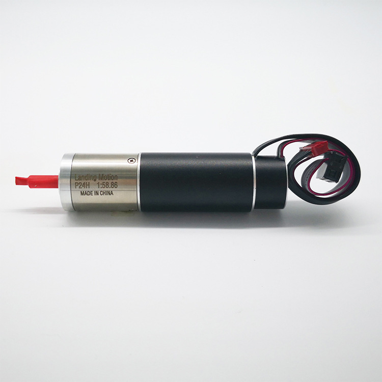 Mini-speeder planetary speed-retarder precision speed-retarder P24, diameter 24 mm.