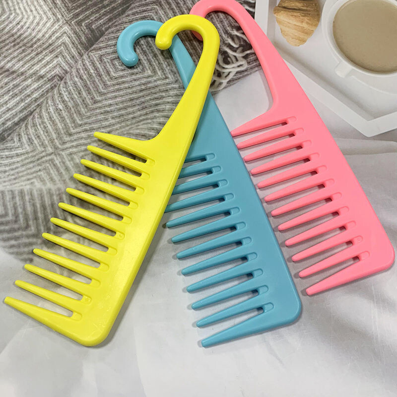 High-quality curly-haired big-toothed straight-haired comb with a plastic-proof, electric wide-toothed hair comb.