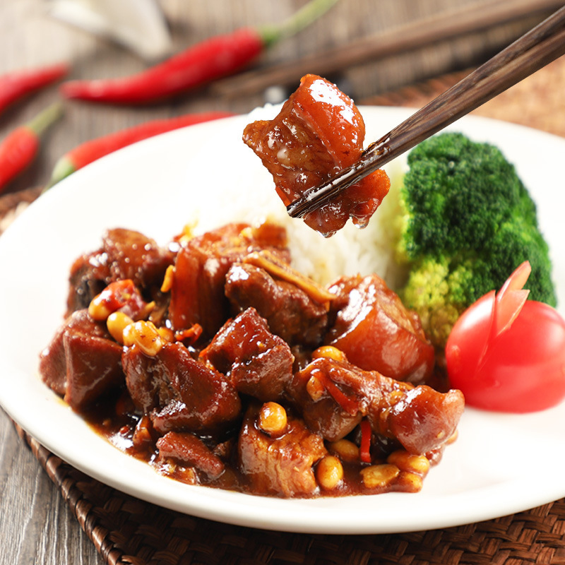 อาหารจานด่วน, อาหารกึ่งทําเสร็จสําหรับหมูถั่วเหลือง'ข้อศอก 200g/basket