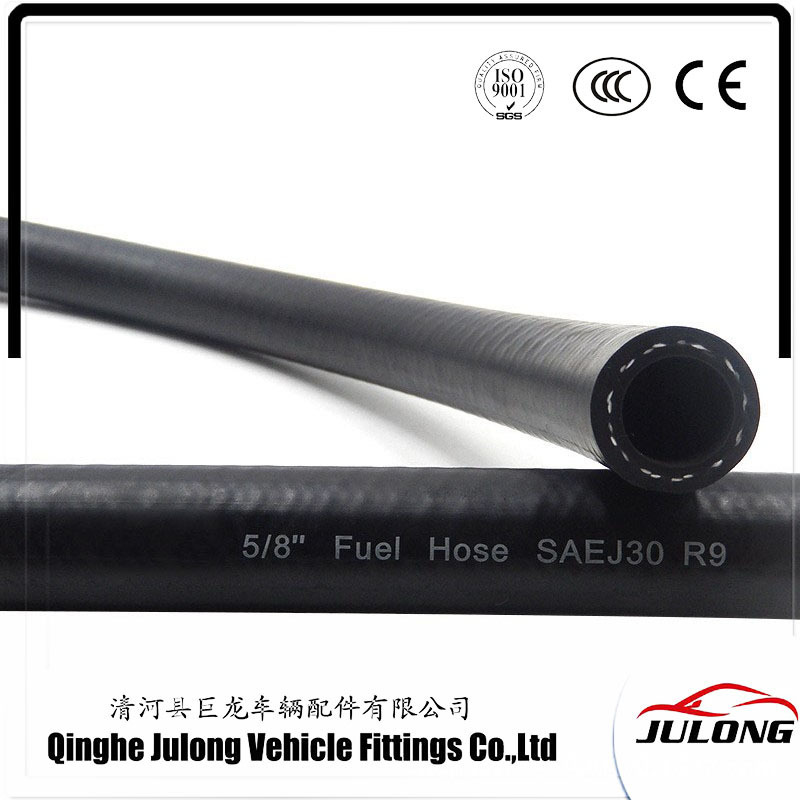 SAEJ30R6 R7 petrol-diesel pipelines for high-temperature, age-resistant and woven rubber tubes 6*13 8*16