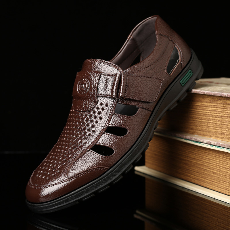 The man with the shoes, the man with the summer emptiness, the man with the sandals, the man with the Koreans.