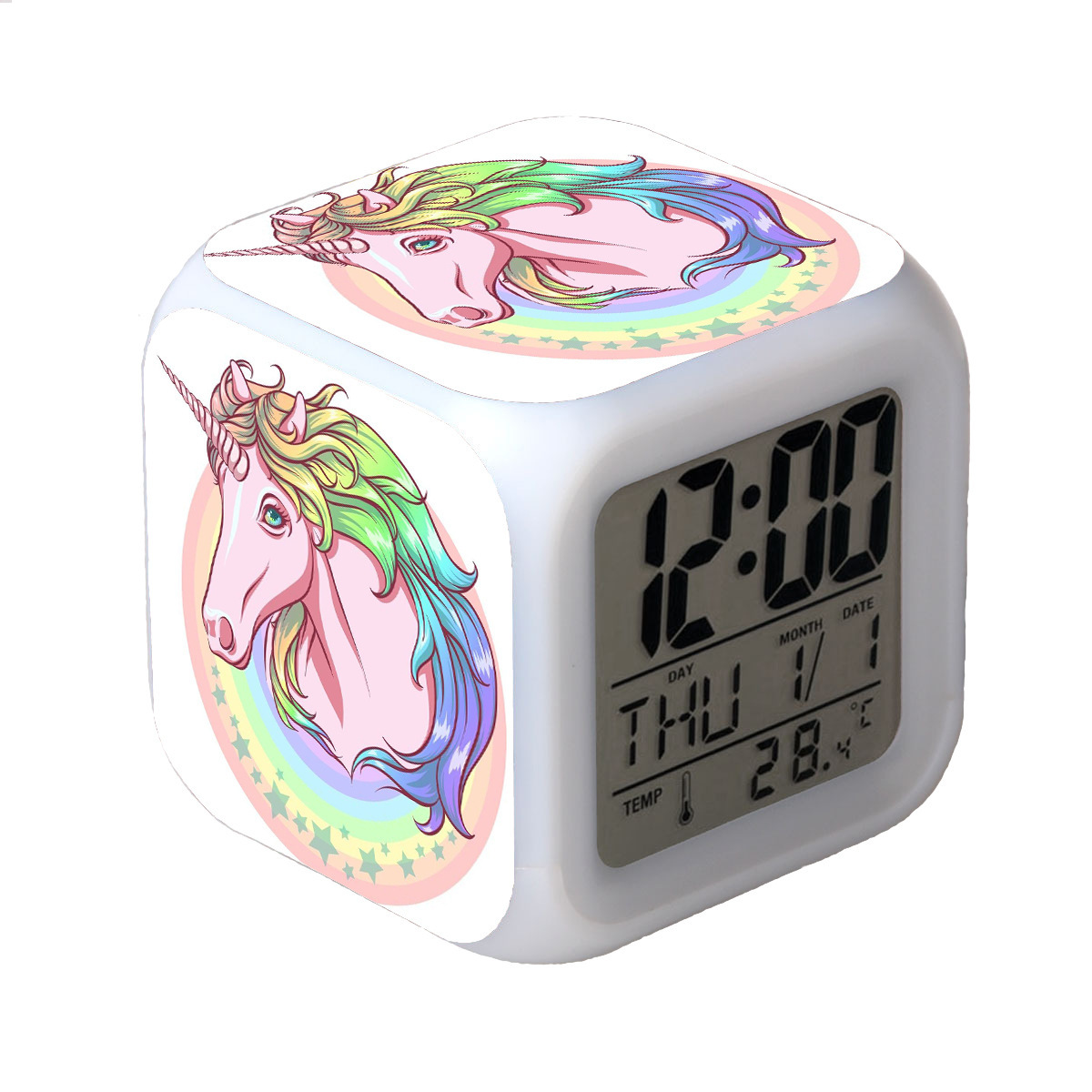 Món quà sáng tạo hình chuông LED của Amazon 7 màu