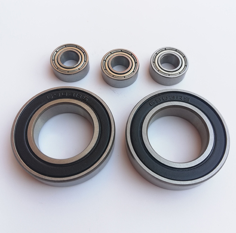 Zero-type deep ditch ball bearings, microcosm thin wall bearings, microaxis 6903RS 686Z 608Z