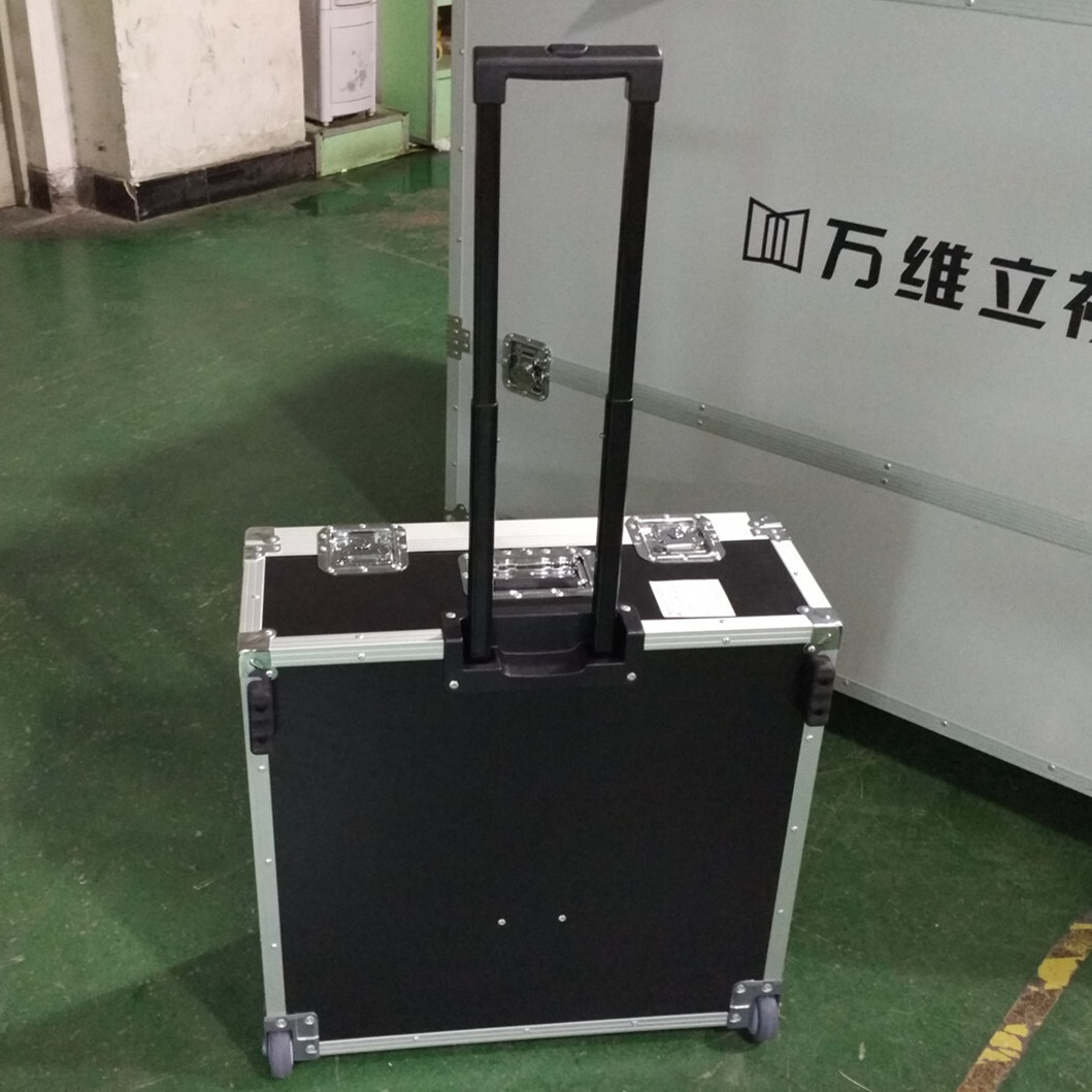 Plant-ordered, aluminium-alloyed aviation box, portable equipment box multi-purpose tool box, slider pole box.