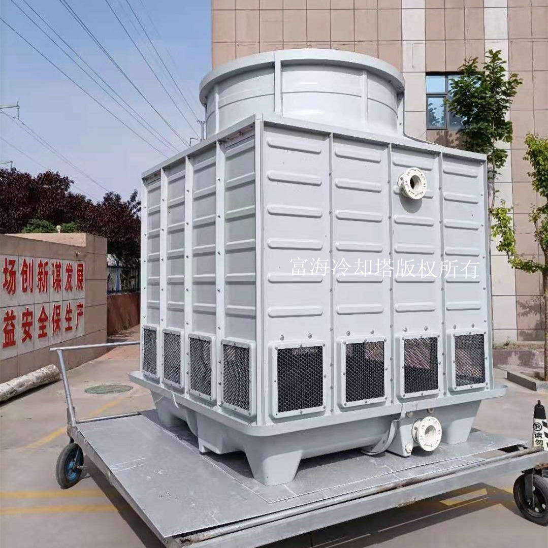 Plant provides glass steel cooling tower round water tower 200t square cooling tower glass