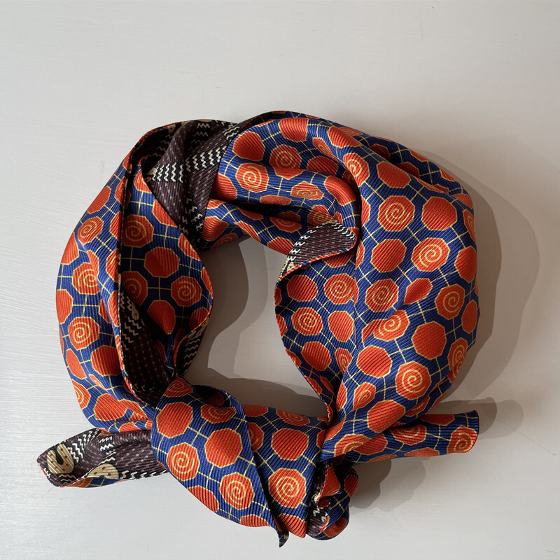 New silk scarf for spring and summer.