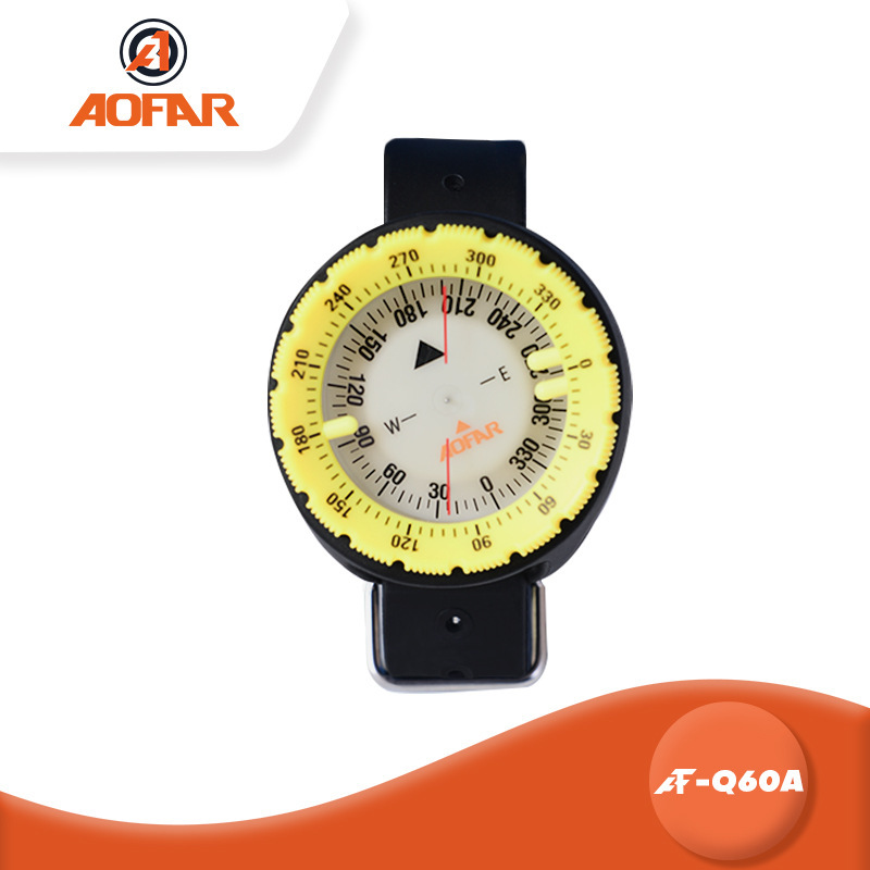 AOFAR (Oopause) AF-Q60 Scuba Guide Professional deep submersible watch night disc TPU material