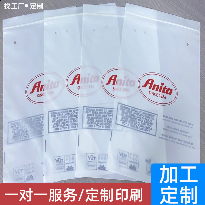 Túi trang phục eva khách hàng với nhựa trong suốt và túi tự đóng kín với bao cát trong suốt
