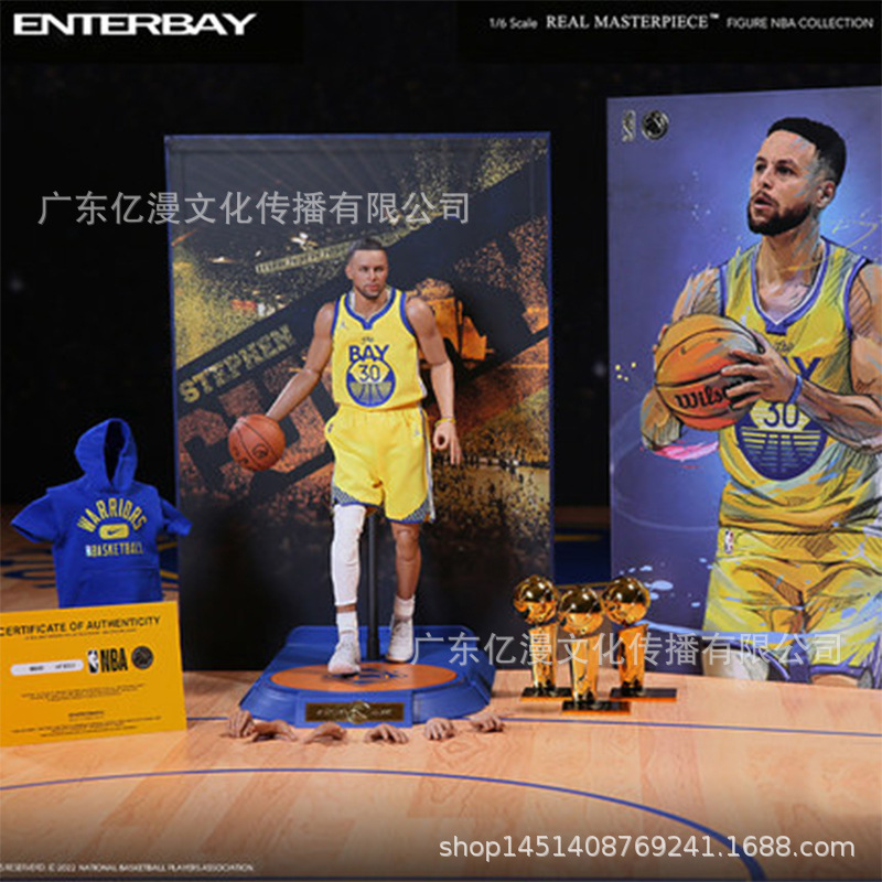 Enterbay 1/6 NBA Series – Stephen Curry Wax Class Puppet RM-1086