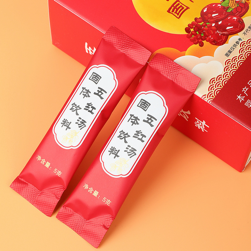 Toàn bộ súp đỏ bằng trà, phu nhân của Nam Kinh.