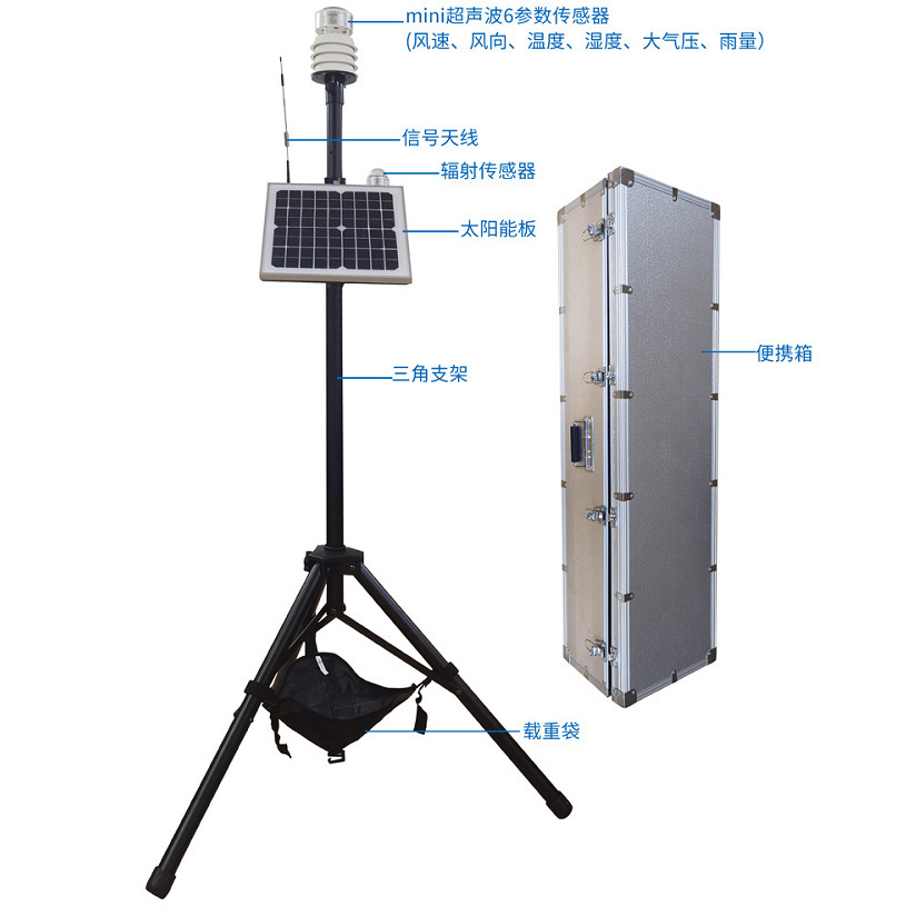 휴대용 날씨 역 소형 이동할 수 있는 날씨 역 바람에 습기 공기 압력 감시 감시자