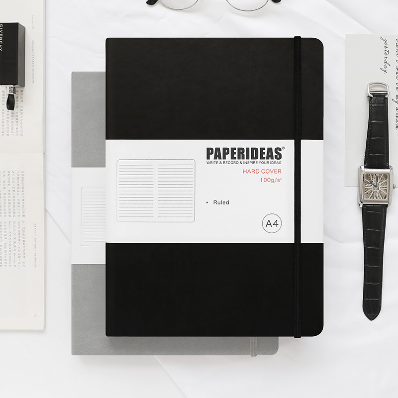 PAPERURAS Một cuốn sổ tay dày 4 với hồ sơ hội nghị dày