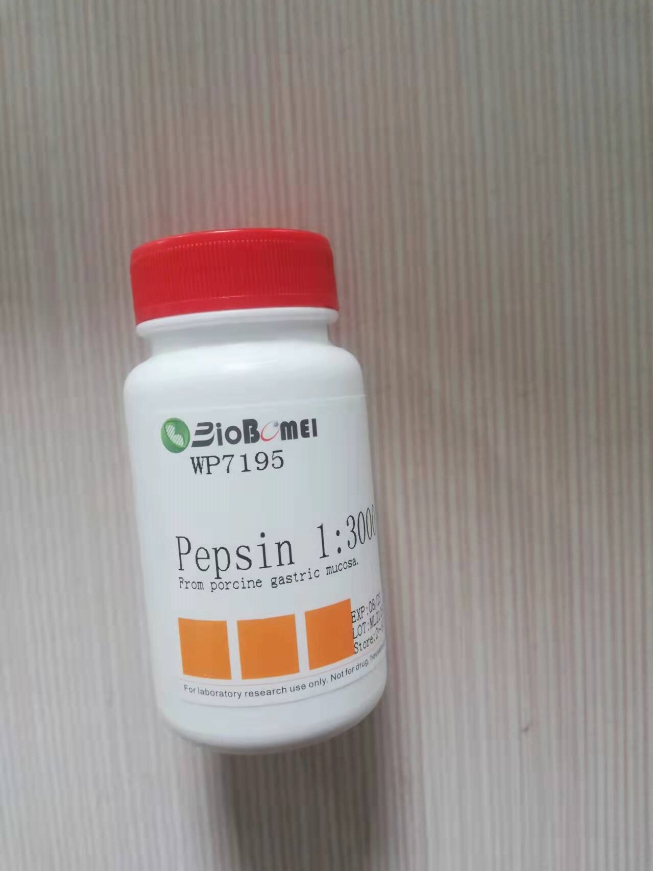 100g Stomach protein enzyme 1:3000 Scientific experimental reagent CAS: 9001-75-6