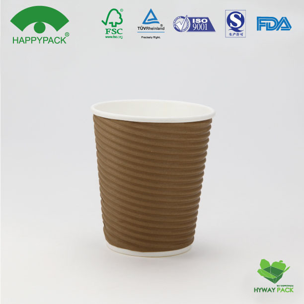 Export products, design plans for the client, paper cups with stripes.