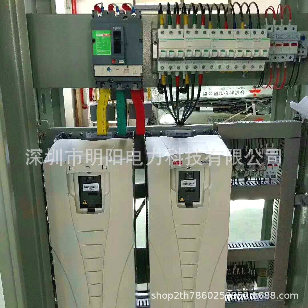 PLC cabinets, transformer cabinets, soft-start control cabinet electrical transmissions, distribution tanks.