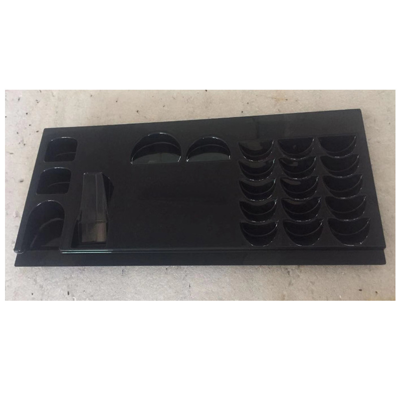 Cosmetics display suction.