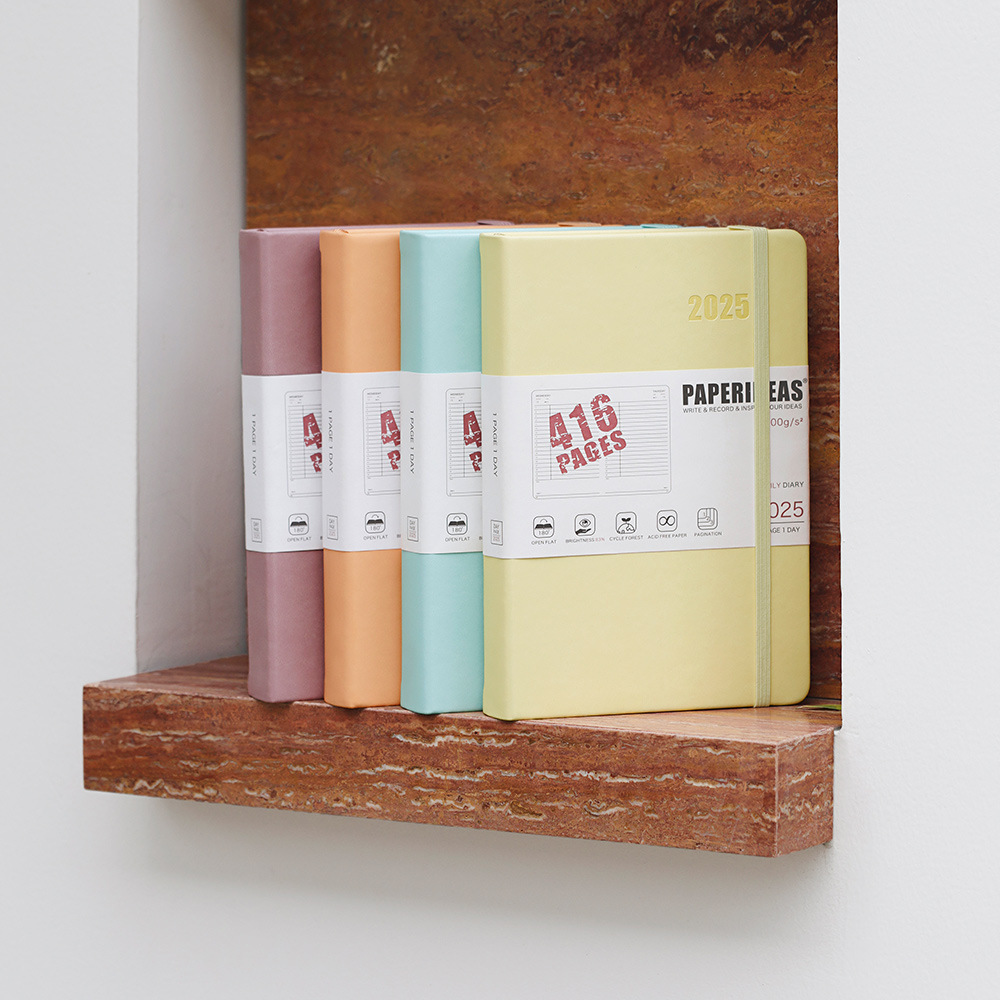 PAPERURAS Daily Planner, 1 trang lịch, 2025