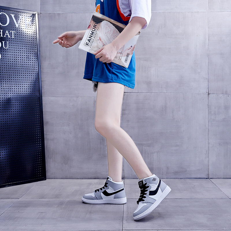 Aj girls' shoes are authentic, Nike Han's Air Force No. 1 cherry pink high school students' sports and leisure shoes