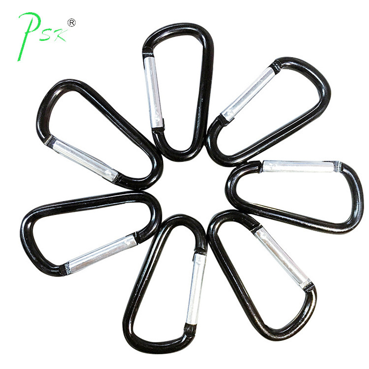 An outdoor hiking hook is about six centimeters, multi-purpose aluminium alloys, climbing backpacks, wholesales.