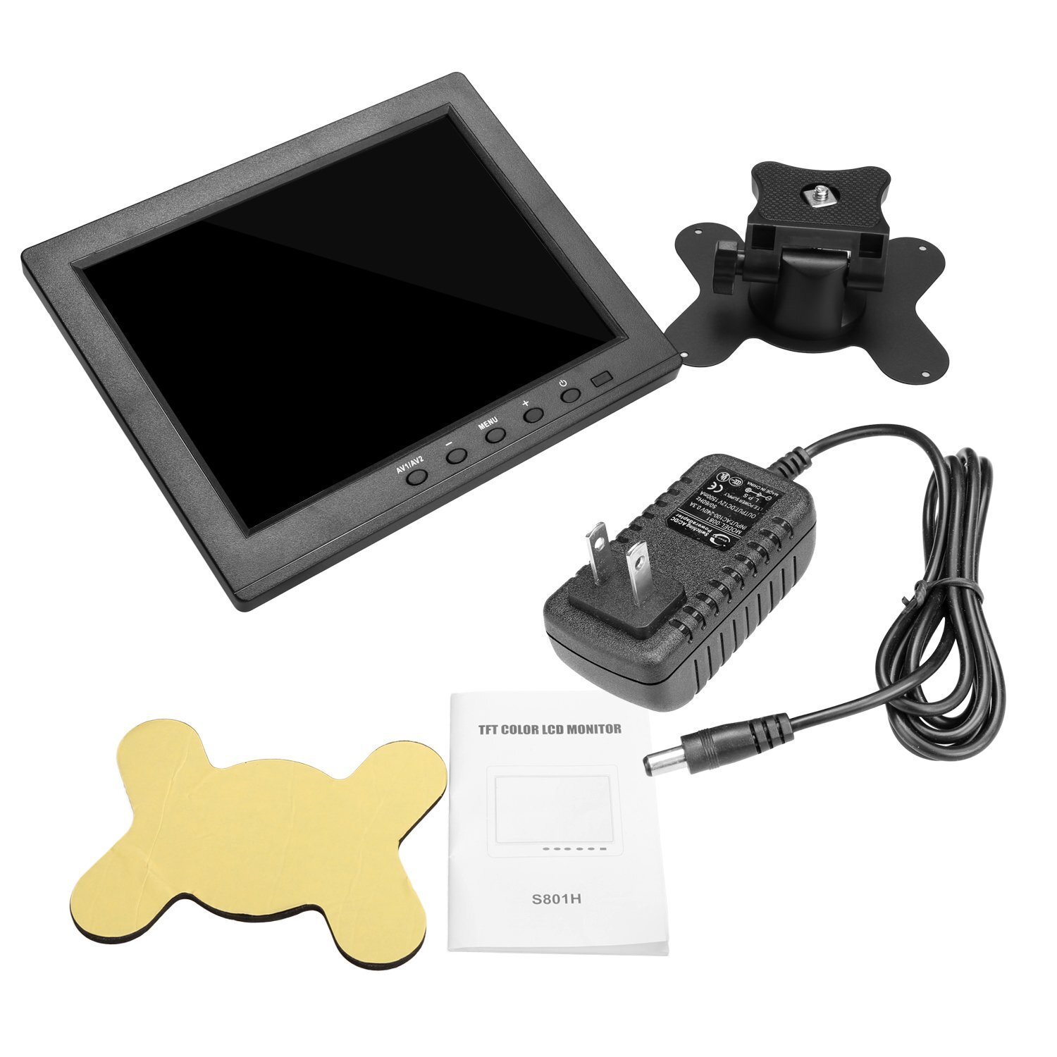 LCD monitor 8-inch industrial surveillance computer monitor for direct sale by a computer monitor