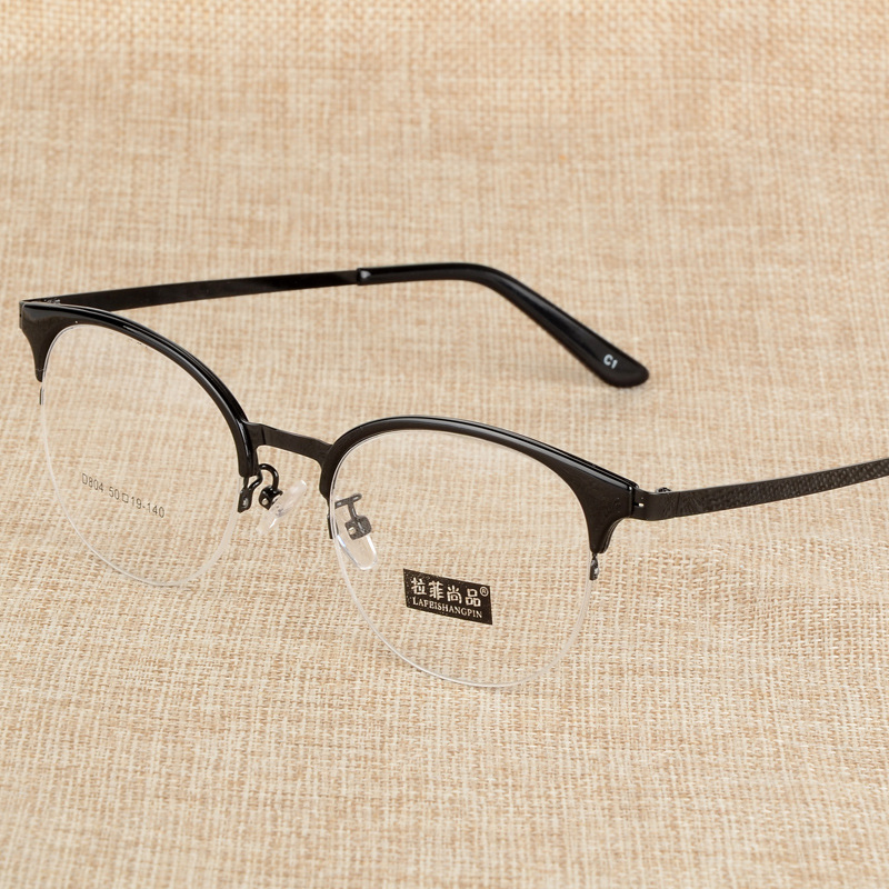 The Han version of the hyperlight lens, TR90 ultra-metallic retrospect lens frame.