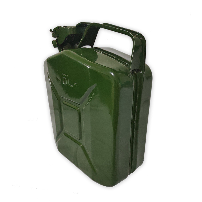 It's easy to use 5L petrol drums with thick steel.