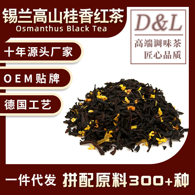 Phân phối trà từ trà đỏ ban đầu của Sri Lanka.
