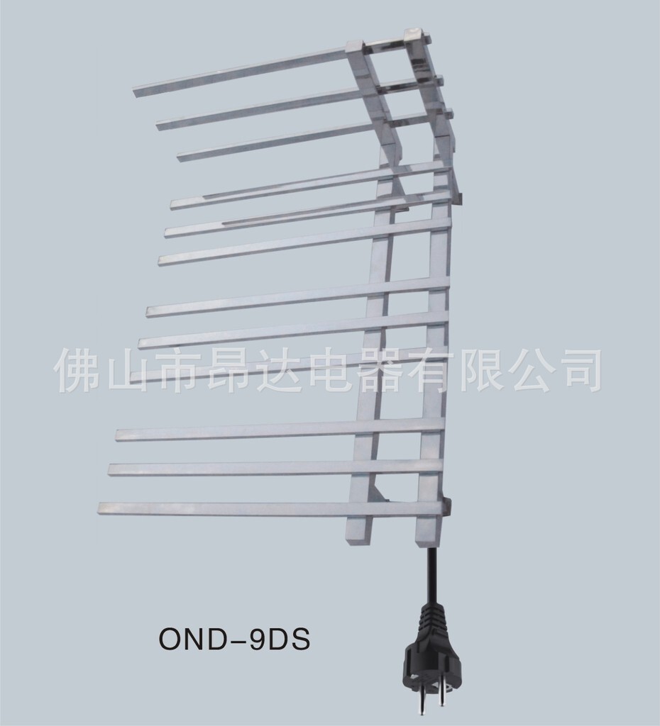 ONDA. Cái giá lạnh bằng thép nóng không rỉ, phơi khô bằng khăn tắm nóng và tủ khăn tắm.