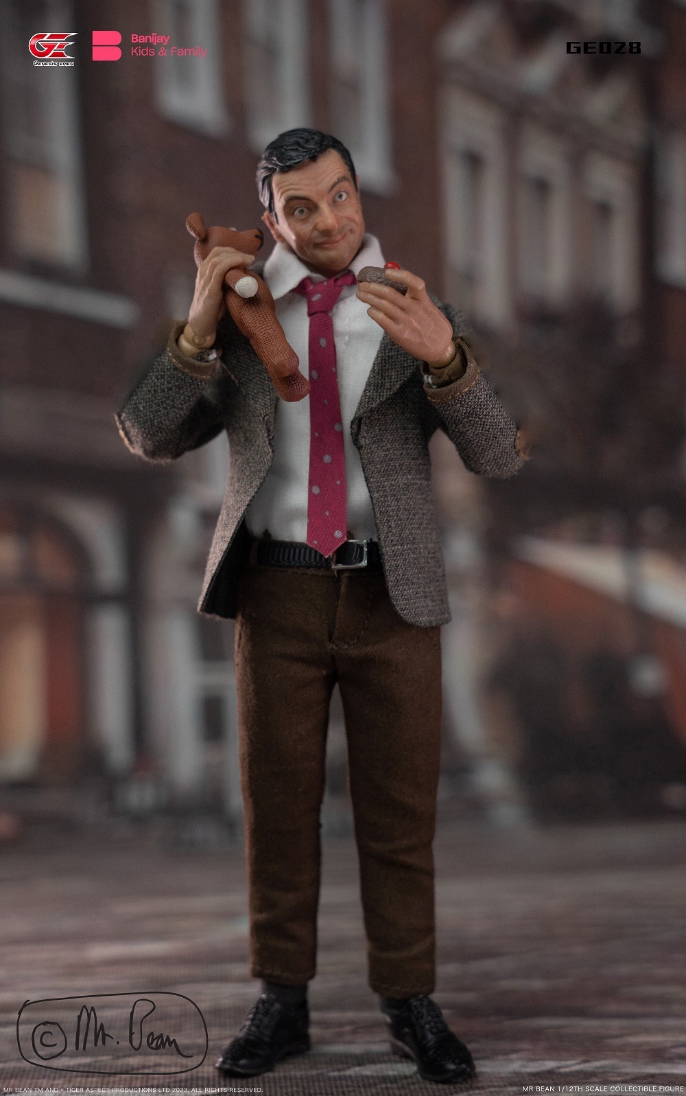 Mr. Dr. Bean 6 inches of moving puppet models